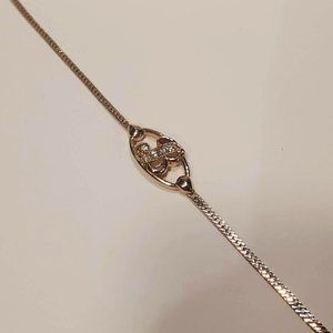 Vintage Avon Monogram Bracelet "B"